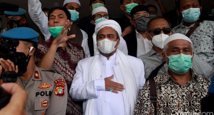 Polda Metro: Habib Rizieq Sudah Ditangkap, Sekarang Masih Diperiksa