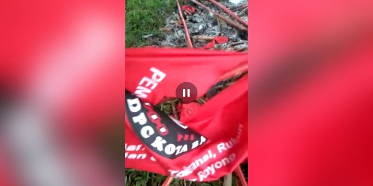 Sejumlah Bendera PBB Dibakar OTK di Batam