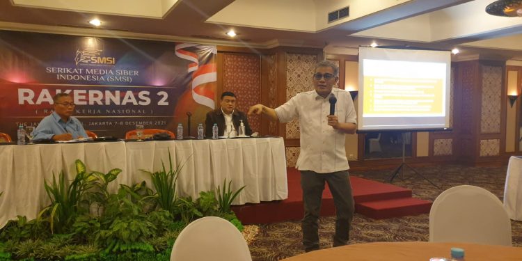 Budiman Sudjatmiko Bicara Soal Revolusi Teknologi di Depan Pimpinan Perusahaan Pers se-Indonesia